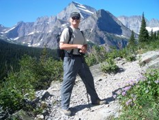 Picture of Tim Phillips in Glacier National Park